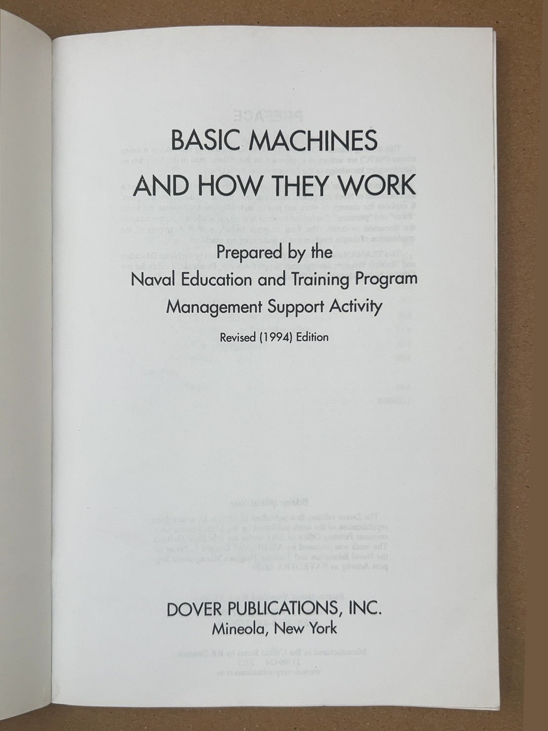 Basic Machines and How They Work, photograph 5